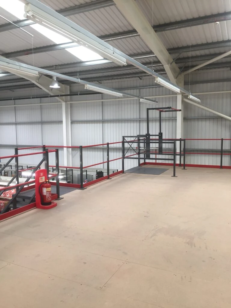Top floor view of Mezzanine Floor